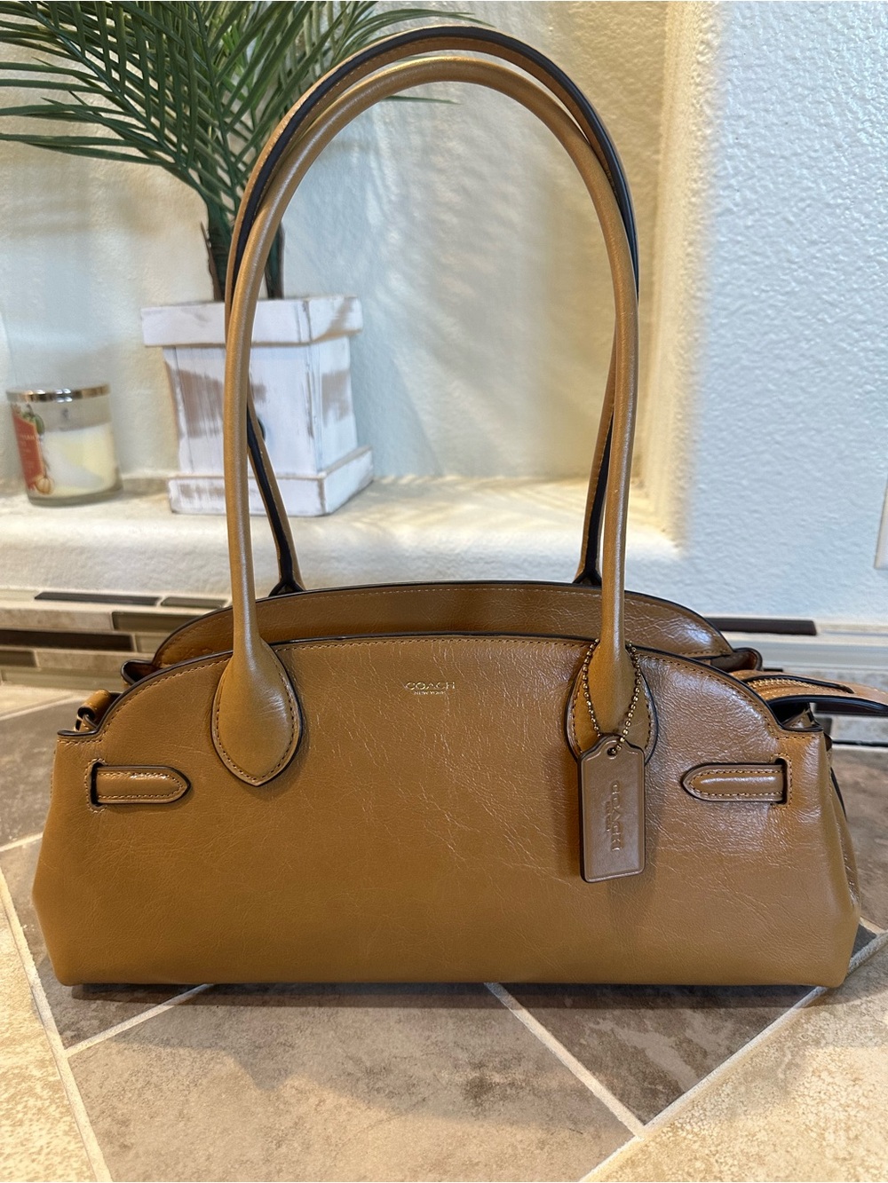 Coach Empire 34 Carryall Satchel - Picture 2 of 7